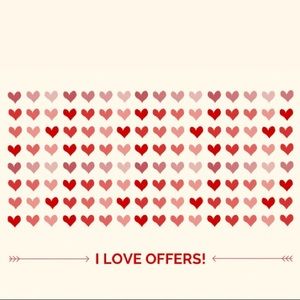 I LOVE OFFERS! 💕